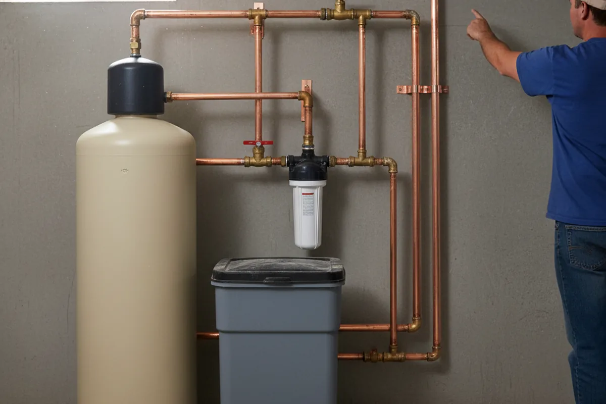 Whole-house water treatment system installed in Ursa